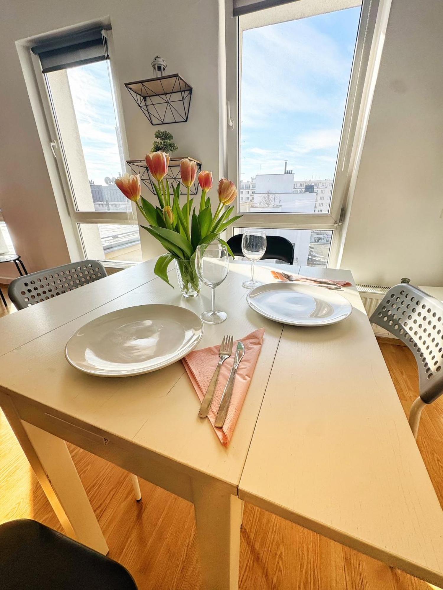 Hoza Apartament Studio W Centrum Warszawy وارسو المظهر الخارجي الصورة